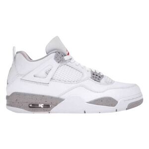 NIKE Air Jordan 4 Retro 'White Oreo' Sneakers Size 7Y/W8.5